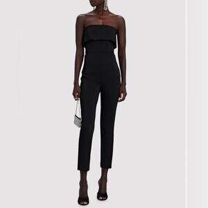 CUSHNIE
Folded Strapless Jumpsuit